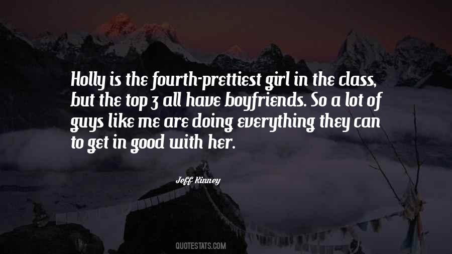 Prettiest Girl Quotes #531351