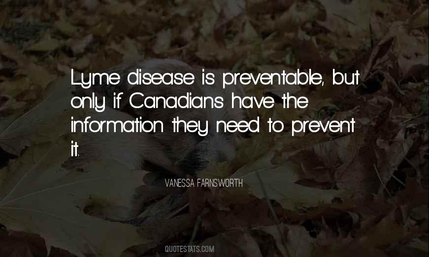 Prevent Disease Quotes #1087900