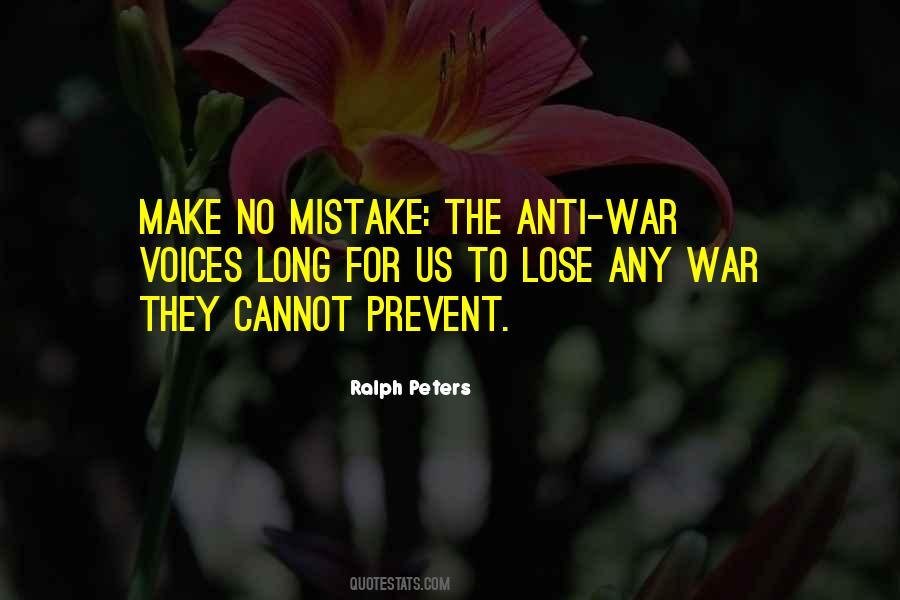 Prevent War Quotes #1771649