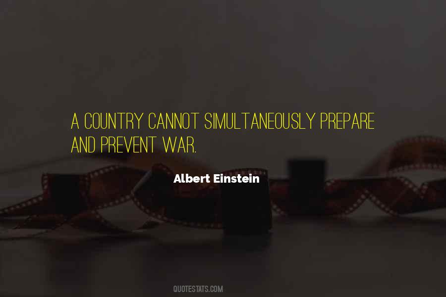 Prevent War Quotes #584363