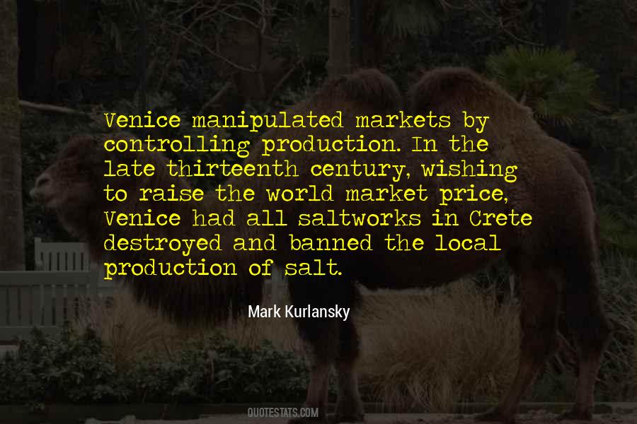 Price Of Salt Quotes #1800970