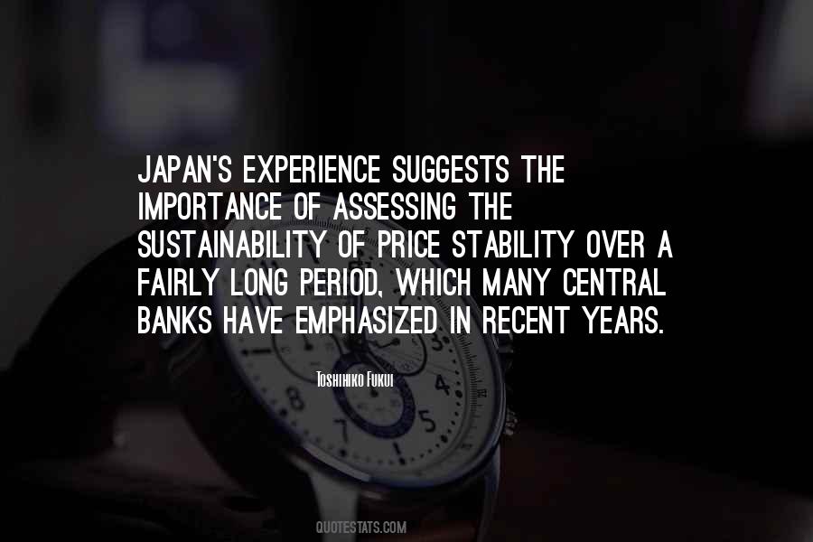 Price Stability Quotes #705714