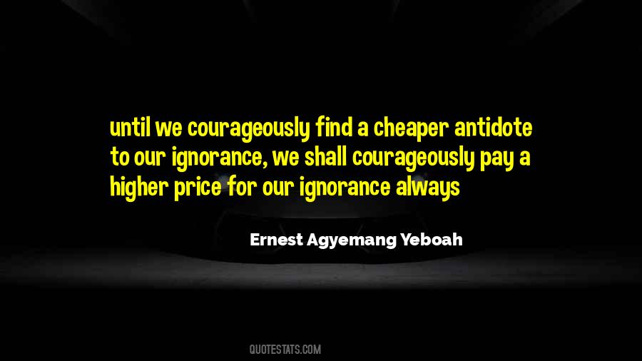 Price We Pay Quotes #287229