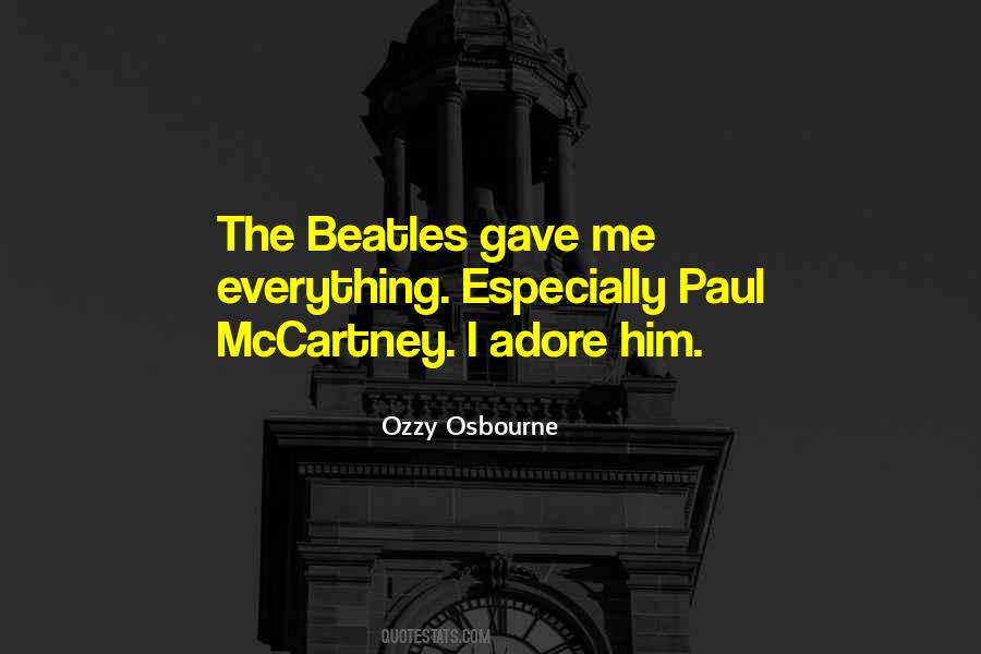 Quotes About Paul Mccartney #47238