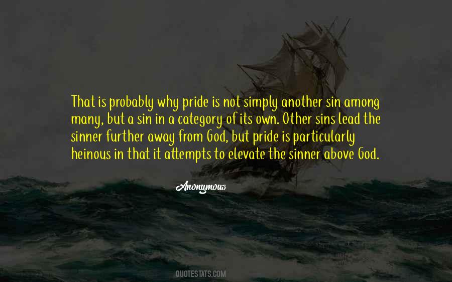 Pride God Quotes #478645