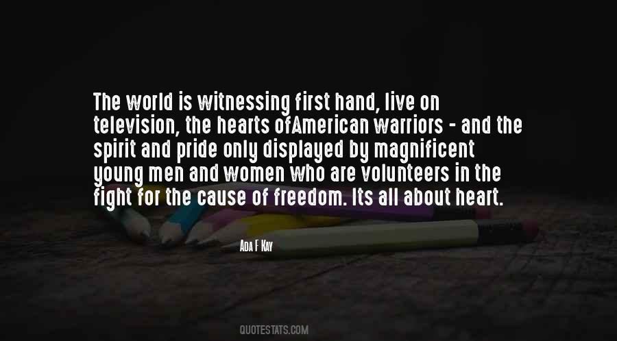 Pride In Our Military Quotes #1480574
