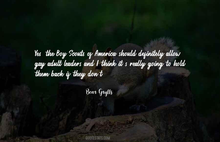 Quotes About Boy Scouts Of America #1659903