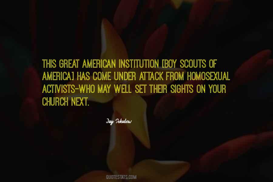 Quotes About Boy Scouts Of America #1870732