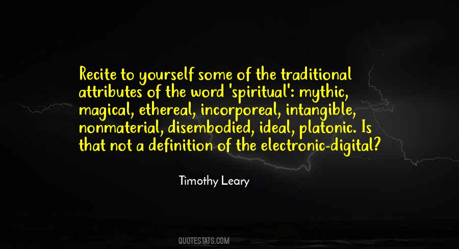 Quotes About Timothy Leary #155739