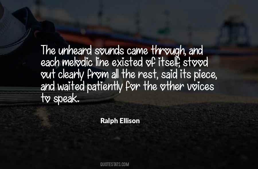Quotes About Ralph Ellison #507434