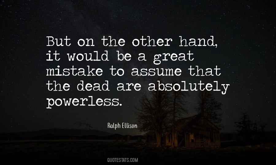 Quotes About Ralph Ellison #876000