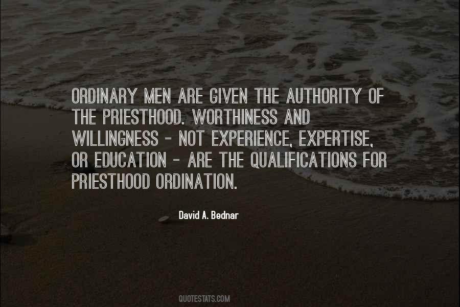 Priesthood Ordination Quotes #1179401