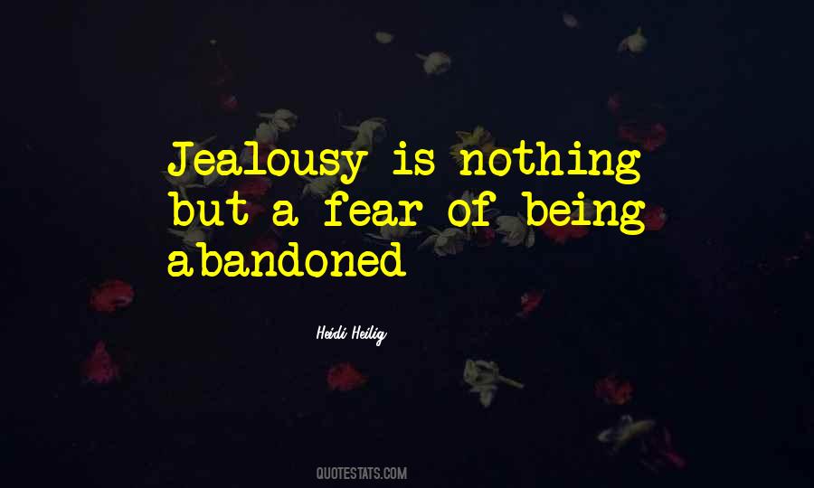 Quotes About Being Abandoned #111332