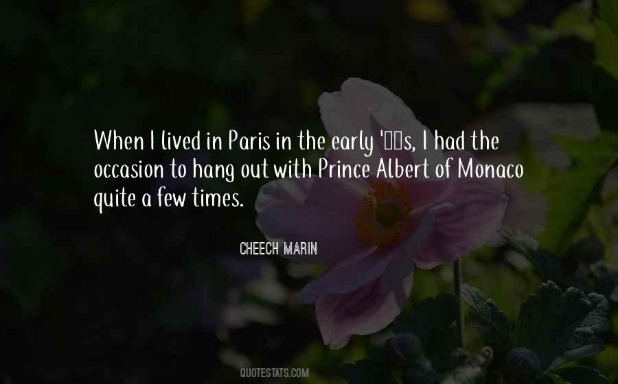 Prince Albert Monaco Quotes #1187762