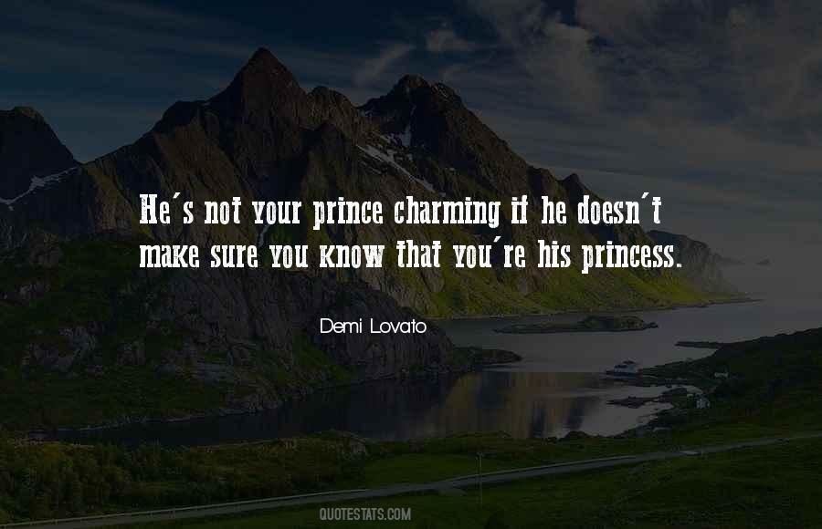 Prince And Princess Love Quotes #1264842