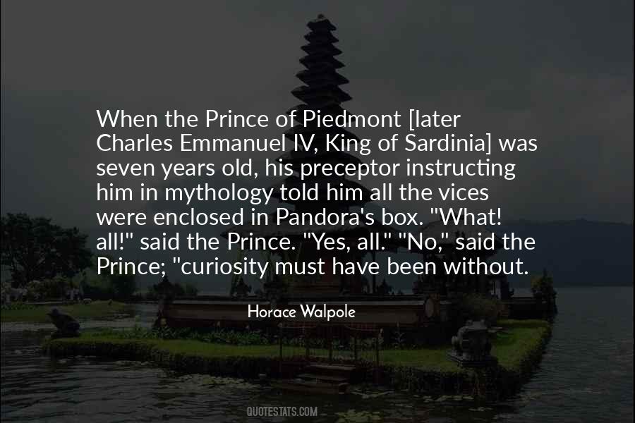 Prince Emmanuel Quotes #1680170