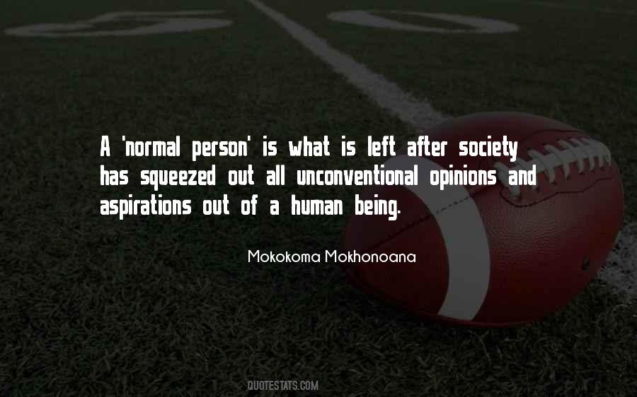 Quotes About Being Abnormal #154079