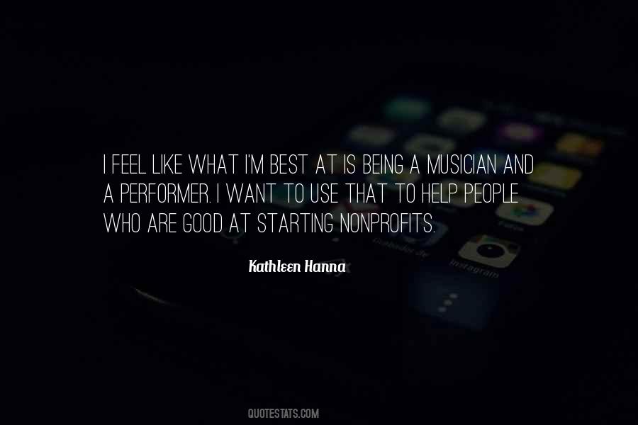 Quotes About Being A Musician #1131324