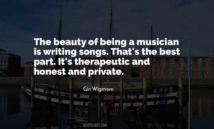 Quotes About Being A Musician #1674048