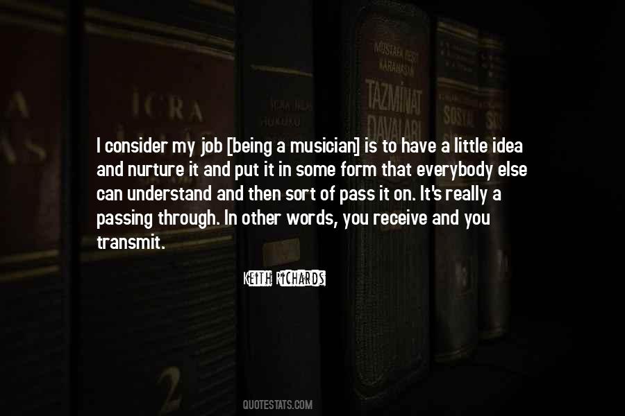Quotes About Being A Musician #66184