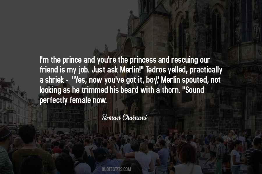 Princess And Her Prince Quotes #723574