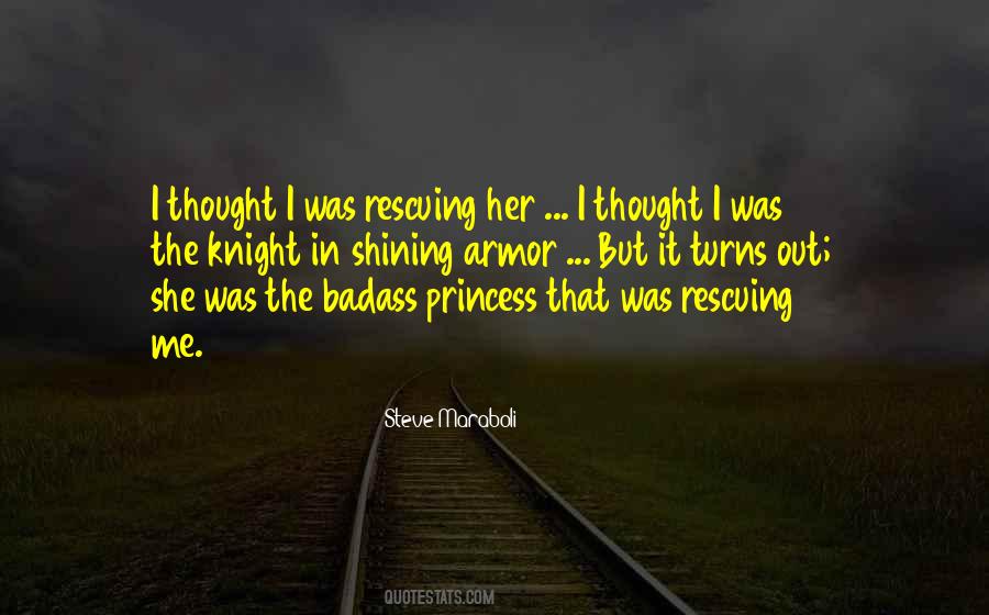 Princess And Knight Quotes #104594