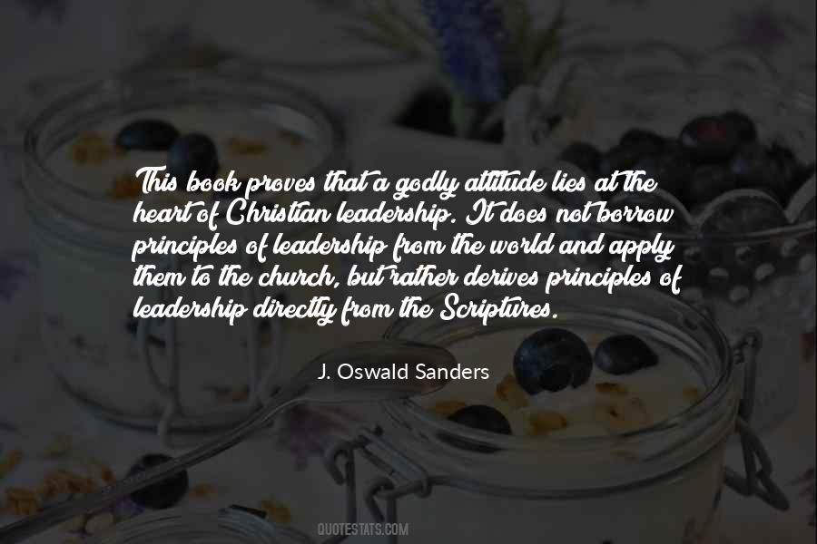 Principles Of Leadership Quotes #1271149