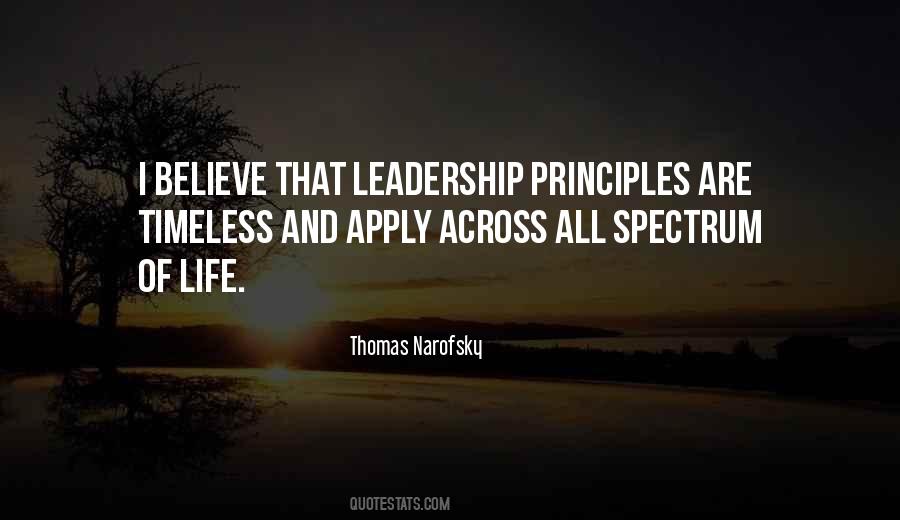 Principles Of Leadership Quotes #1560693