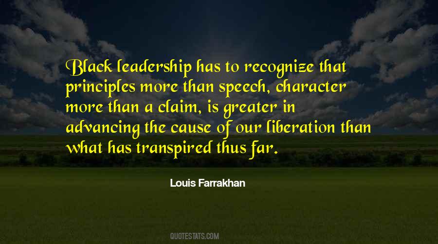 Principles Of Leadership Quotes #1582764