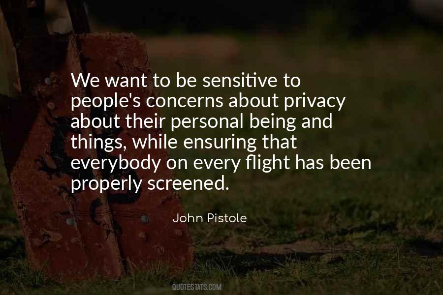 Privacy Concerns Quotes #249081