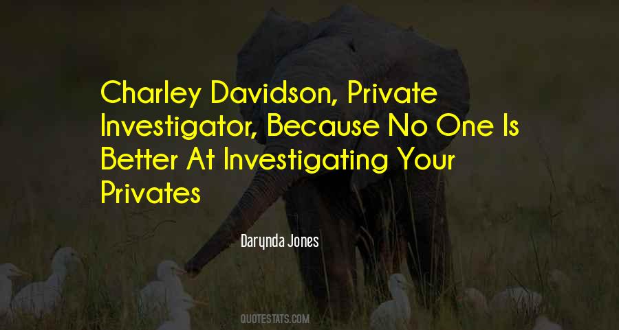 Private Investigator Quotes #1109139