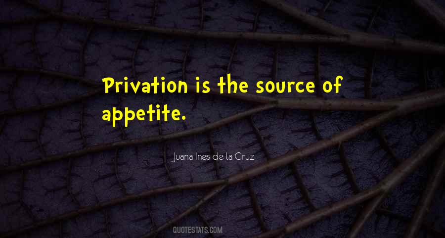 Privation Quotes #1656208