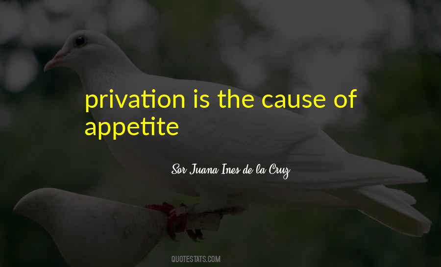 Privation Quotes #509668