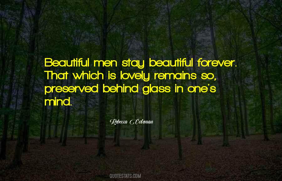 Quotes About Beautiful Men #740494