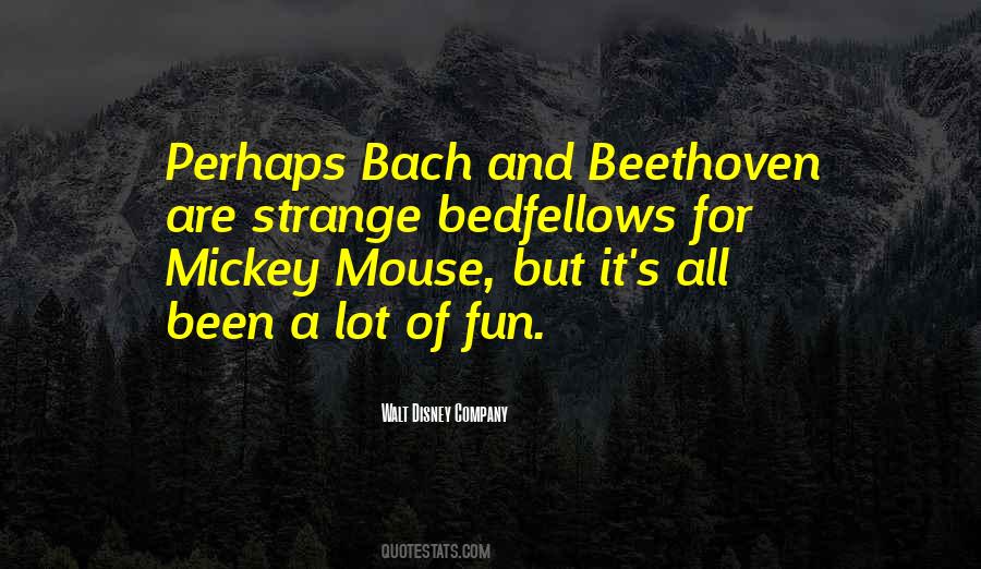 Quotes About Bach #900321