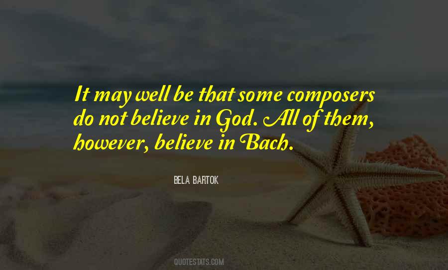 Quotes About Bach #924197