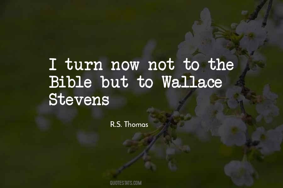 Quotes About Wallace Stevens #265890