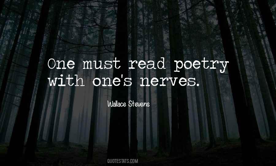 Quotes About Wallace Stevens #342770