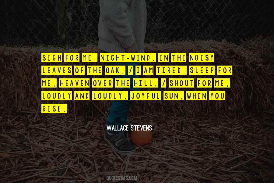 Quotes About Wallace Stevens #4715