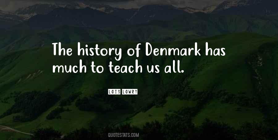 Quotes About Denmark #754869