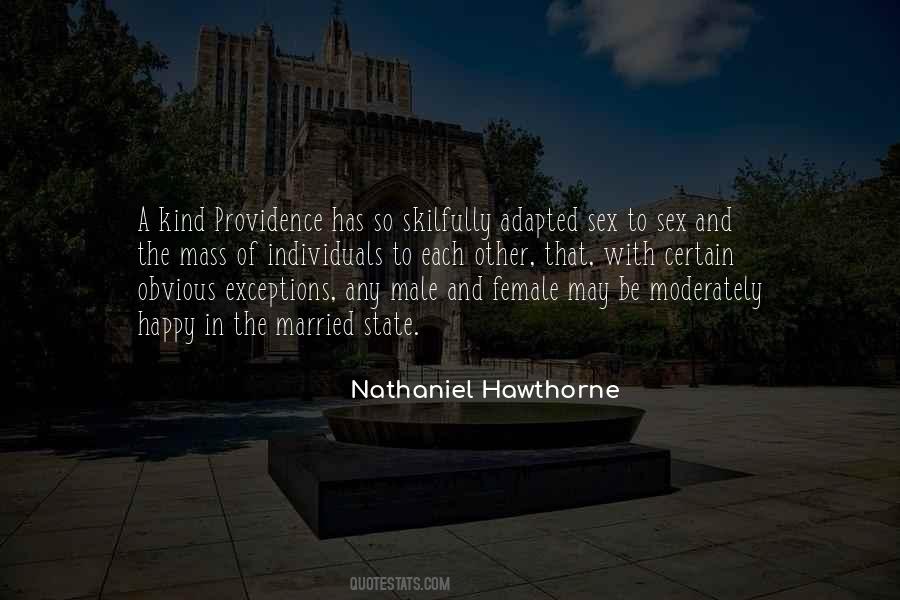 Quotes About Nathaniel Hawthorne #7846