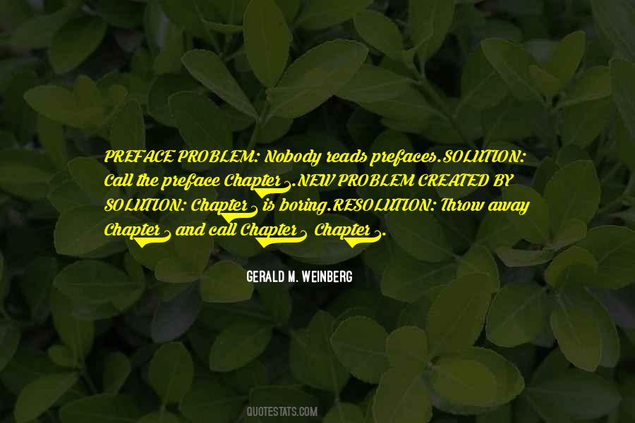 Problem And Solution Quotes #158956