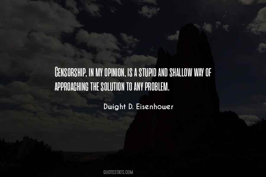 Problem And Solution Quotes #164847