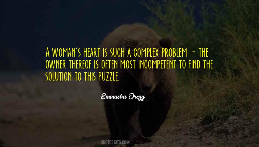 Problem And Solution Quotes #173112