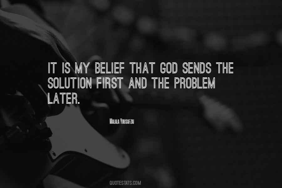 Problem And Solution Quotes #203429