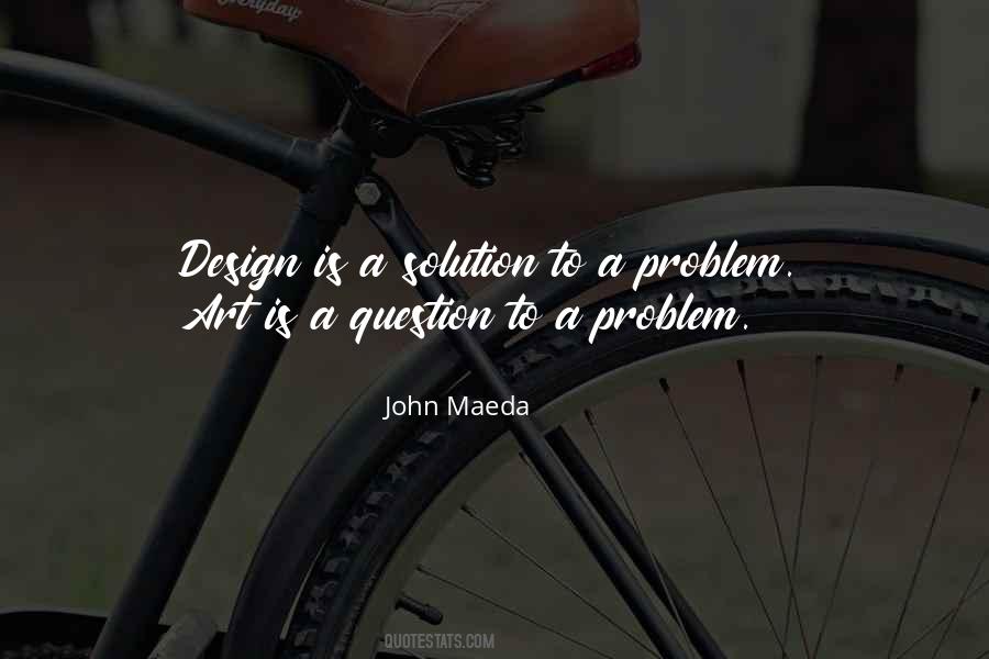 Problem And Solution Quotes #213569