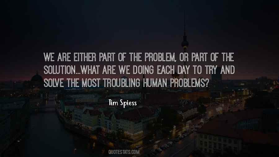 Problem And Solution Quotes #220215