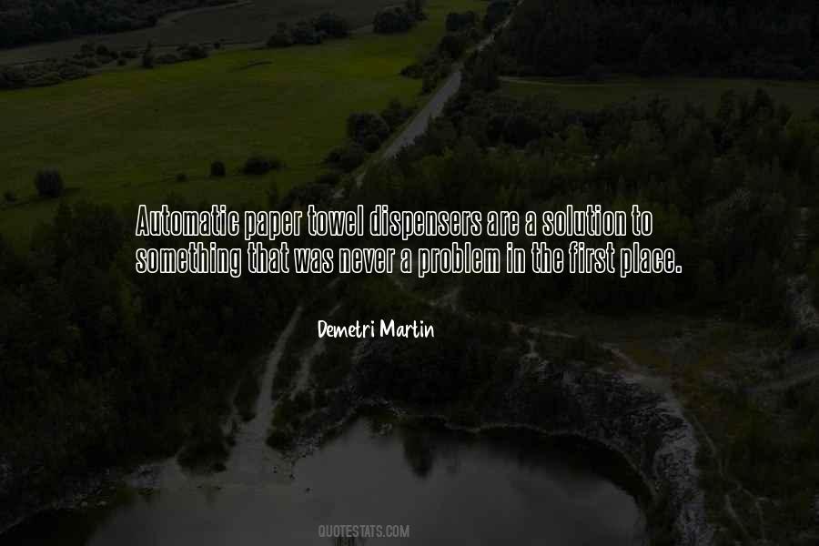 Problem And Solution Quotes #23265