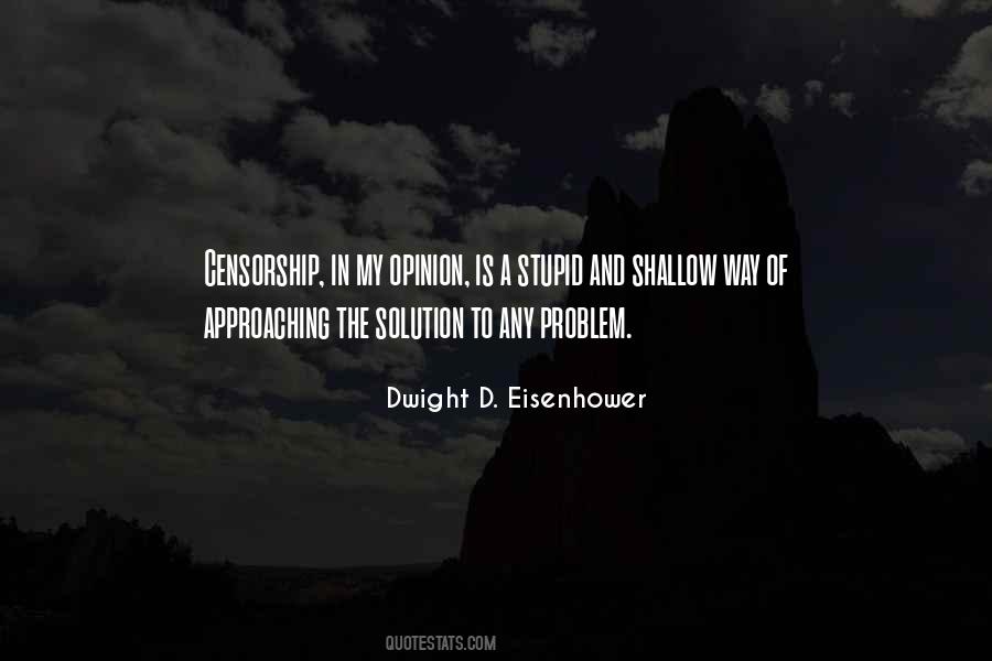 Problem Solution Quotes #164847