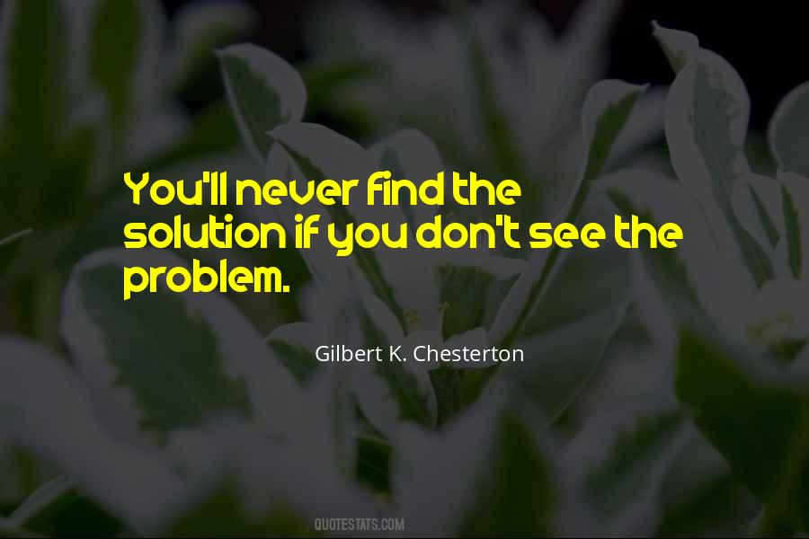 Problem Solution Quotes #71392